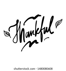 Thanksgiving day quotes. Thankful sign