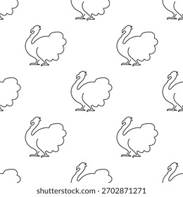 Thanksgiving-Tag nahtloses Muster einzeln auf transparentem Hintergrund.