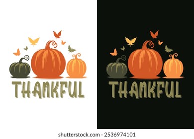 Thanksgiving day shirt design in Adobe Illustrator