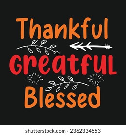 Thanksgiving day special vector t-shirt design