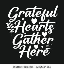Thanksgiving day special vector t-shirt design