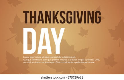 Thanksgiving day style card collection