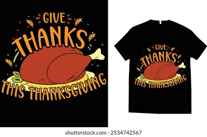 THANKSGIVING DAY T SHIRT DESIGN , THANKSGIVING DAY T SHIRT DESIGN ILLUSTRATION