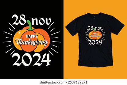 Thanksgiving day t shirt design