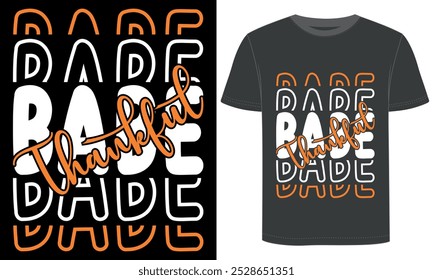 Thanksgiving Day, Thankful Babe, t shirt design