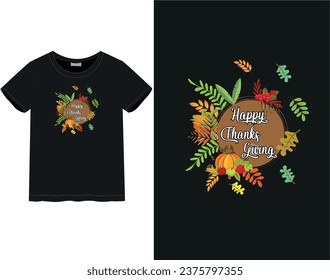 Thanksgiving Day T-shirt | vacation mood | Male and Female t-shirt | Thanksgiving Day quotes	
