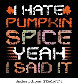 Thanksgiving Day Vintage T-Shirt Print Template