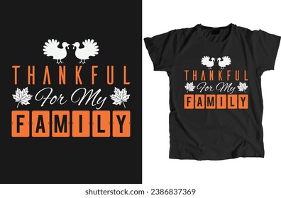 Thanksgiving Design Can Use For t-shirt, Hoodie, Mug, Bag etc.