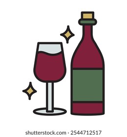 Thanksgiving Doodle Illustration - Drink