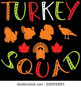 Thanksgiving Event T Shirt Design