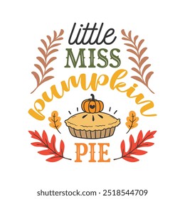 Thanksgiving fall pumpkin t shirt design 