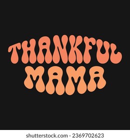 Thanksgiving Fall Vector T-Shirt Design