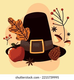 Thanksgiving festive celebration card design