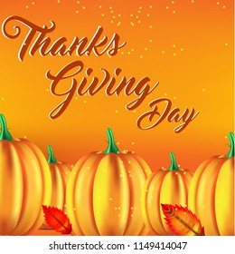 Thanksgiving flyer or poster template