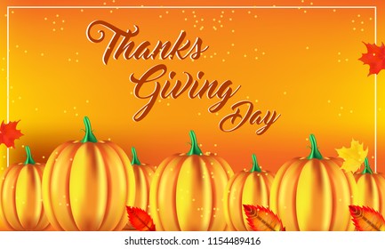 Thanksgiving flyer or poster template