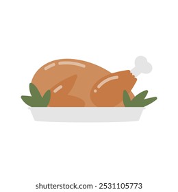 Thanksgiving Food Illustration - 01