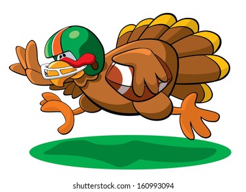 Thanksgiving Football Turkey