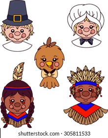 Thanksgiving Friends Set