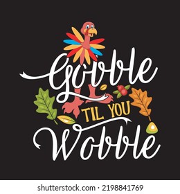 Thanksgiving Funny Design for art