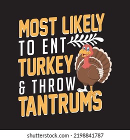 Thanksgiving Funny Design for art