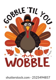 Thanksgiving Graphics Holiday Festive Vector Design