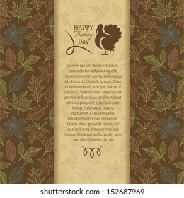 Thanksgiving greeting card