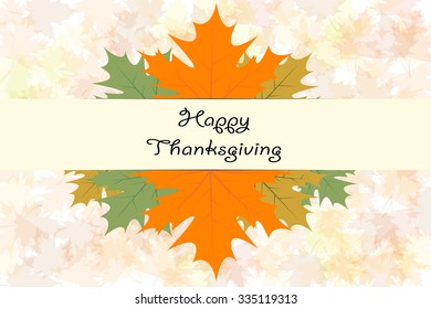 Thanksgiving greeting card
