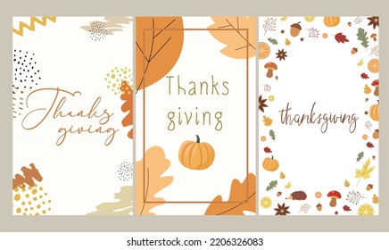 Thanksgiving  greeting cards and posters