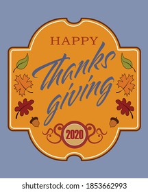 A Thanksgiving greeting for the year.
