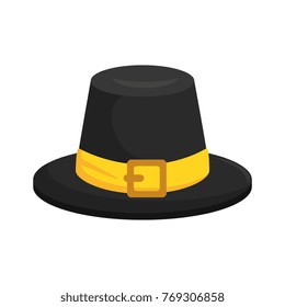 thanksgiving hat isolated icon