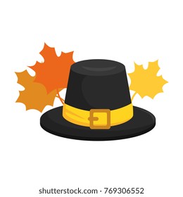 thanksgiving hat with mapple leafs
