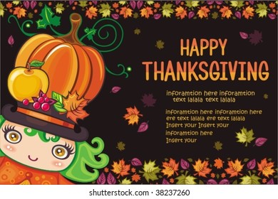 Thanksgiving holiday frame 4