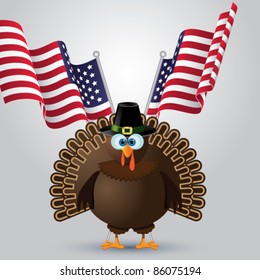 Thanksgiving holiday vector illustration