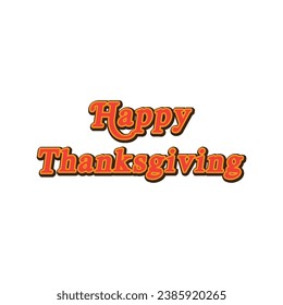 thanksgiving icon vector template illustration logo design
