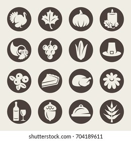 Thanksgiving icons