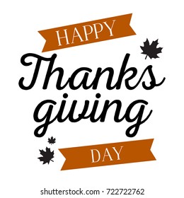 Thanksgiving label