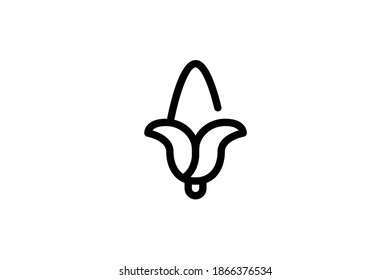Thanksgiving Outline Icon - Corn