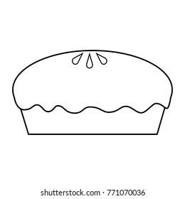 thanksgiving outline object