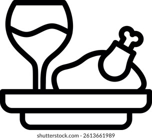 Thanksgiving Parade Floa Line Vector Icon Design