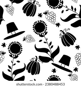 Thanksgiving pattern. Hq for web and print use.