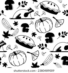 Thanksgiving pattern. Hq for web and print use.