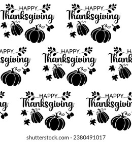 Thanksgiving pattern. Hq for web and print use.