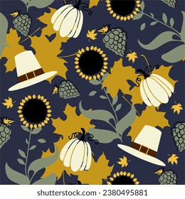 Thanksgiving pattern. Hq for web and print use.