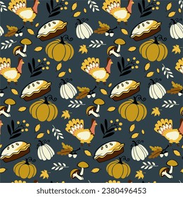 Thanksgiving pattern. Hq for web and print use.