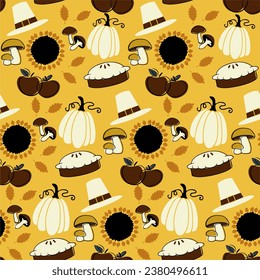 Thanksgiving pattern. Hq for web and print use.