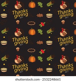 Thanksgiving pattern. Hq for web and print use.