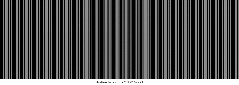 Thanksgiving pattern texture vector, sale lines textile vertical. Abstract background background fabric stripe seamless in black and white colors palette.