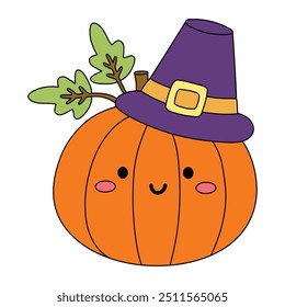 Thanksgiving pumpkin coloring pages for kids. Trace and color pumpkin. Coloring page outline of thanksgiving pumpkin. Thanksgiving pumpkin tracing worksheet. Kindergarten and preschool activity.