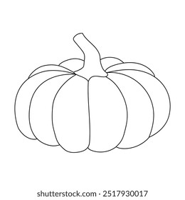 Dibujos para colorear de calabaza de Acción de Gracias para niños. Calabaza de acción de gracias con trazas y colores. Hoja de trabajo para colorear de la celebración de la calabaza de Acción de Gracias imprimible. Actividades de jardín de infantes y preescolar.