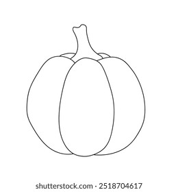 Dibujos para colorear de calabaza de Acción de Gracias para niños. Calabaza de acción de gracias con trazas y colores. Hoja de trabajo para colorear de la celebración de la calabaza de Acción de Gracias imprimible. Actividades de jardín de infantes y preescolar.